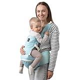 DROMADER Babytrage – 9-in-1 Ergonomische Babybauchtrage aus 100%...