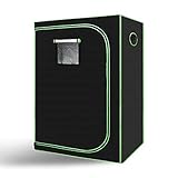 Jiubiaz Grow Zelt, Grow Tent 120x60x180cm Growbox, Growschrank für...