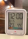 Technoline WT380 Digitale Badezimmeruhr mit Hygrometer und Thermometer |...