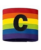 JAKO Unisex Kapitänsbinde, Regenbogen, S-M