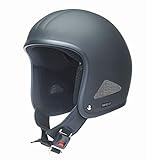 Redbike Oldtimer Motorrad Halbschalenhelm RB 670 matt-schwarz ohne ECE M