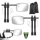 Mapille 2 Stück Caravan Spiegel, 19x13cm Universal Wohnwagen Spiegel,...