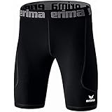 Erima Herren Kurze Tight Elemental Schwarz XL
