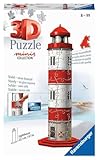Ravensburger 3D Puzzle 11273 - Mini Leuchtturm - Miniatur Bausatz zum...