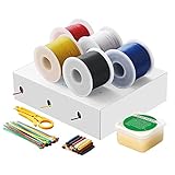 Elektrischer Draht, Litzendraht-HuLuWa 0,52mm² 20AWG Verzinnte...