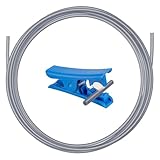 YOOPAI PTFE Schlauch 5m, 2.5mm ID × 4mm OD PTFE Tube Teflonschlauch für...