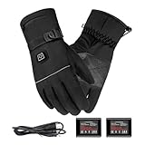 Calefact-Handschuhe mit Thermo-Touchscreen, Thermo-Skihandschuhe, mit Akku...