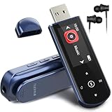 64GB Tragbarer USB MP3 Player mit Bluetooth 5.3, Clip für Sport & Laufen,...