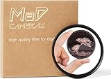MaD Cameras 82mm R85 IR Infrarot-Fotofilter, 850nm-Durchlass...