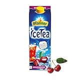 Pfanner IceTea Wildkirsche – Direkt aufgebrühte Schwarzteesorten...