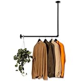 RSR Hangers Kleiderstange Garderobe Industrie Design für Ecke Wand Decke...