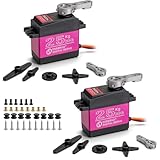 2Pcs RC Servo 25kg Digital Lenkservo Wasserdicht Servo High Torque Digitale...