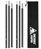 OneTigris leicht Zeltstangen Teleskopische Aluminiumstangen Verstellbar...