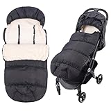Baby-Fußsack für den Winter im Freien, Kinderwagen, wasserdichte...