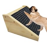 Hundetreppe - Haustierrampe 100cm Katzen rutschfest | Faltbare Hundetreppe...