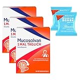 MUCOSOLVAN® 1mal täglich Retardkapseln, 3 x 50 Stück, 75mg Ambroxol,...