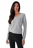 Style & Republic V-Neck Kaschmir Pullover-Damen elegant aus 100% Cashmere -...