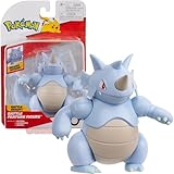 Pokémon PKW3418 - Battle Feature Figure - Rizeros, offizielle bewegliche...