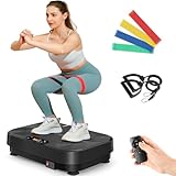 THERUN Vibrationsplatte, Rüttelplatte Sport für Zuhause, 1-99...