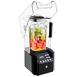 Mixer kommerzieller Standmixer 2200 W mit Glasbehälter, Hochleistungsmixer...