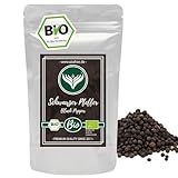 Azafran BIO Pfeffer (Pfefferkörner ganz) Pfeffermühlen geeignet schwarz...