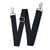 Hibate Schwarz Taschengurt 3.8cm Breit Taschengurte zum Wechseln...
