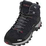 CMP Rigel Mid, Herren Trekking- & Wanderstiefel, Schwarz (Asphalt-Syrah...
