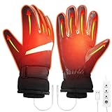 Bestcool USB beheizte Handschuhe für Männer Frauen, Winter Vollfinger...