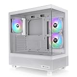 Thermaltake View 270 Plus TG ARGB Snow Mid Tower E-ATX Gehäuse; 3 x 120 mm...