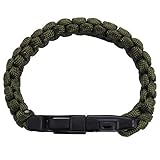 ZOMTTAR Seil Camping Kits Fallschirm Armband Rettungs Armband Pfeife Außen...