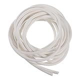 sourcing map Silikon Schaumstoff Dichtstreifen 6mm(0.24') Durchmesser 5...