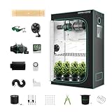 MARS HYDRO TSL2000 Growzelt Komplettset,LED Vollspektrum Dimmbar Grow...