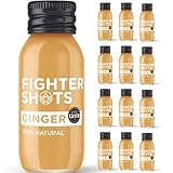Fighter Shots Ingwer Shot (12x60ml) | Preisgekrönte feurige Ingwer-Shots |...