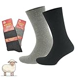 Blue Eyes 2 Paar warme Schafwollsocken. Socken aus Schafwolle Wintersocken...