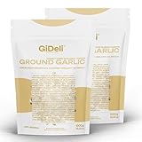 GiDeli knoblauchpulver 2x 1kg knoblauch gemahlen, zum Würzen von Fleisch,...