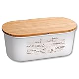 KESPER® | Brotbox mit Bambus-Schneidebrett – Material: Kunststoff (PET),...