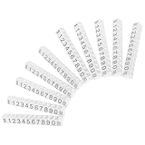 Angoily 10 Stück Verstellbare Preisschildwürfel aus Transparentem...
