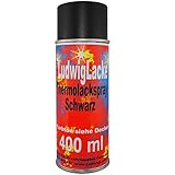 Thermolack 1x Spraydosen 400ml Schwarz Auspuff Motor Autolack geeignet für...