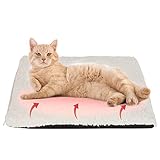 Heizdecke Katze 60 x 45 cm,Selbstheizende Decke für Katzen & Hunde,...