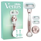 Gillette Venus Deluxe Smooth Sensitive Rosegold Rasierer Damen,...