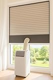 CoolFrech® Tür- & Fensterabdichtung für mobile Klimageräte – für...