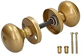 KOTARBAU® Drehbarer Türknauf ⌀ 55 mm Gold Ideale Ausstattung für...