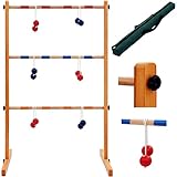 Izzy Leitergolf Outdoor Holz Leiterspiel - Wurfspiel Familie Kinder Feier...