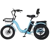 EaThsalL 18 E Electric Folding Trike Herren Damen Zoll Klappbar Dreirad 3...