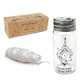 Nature Nerds - plastikfreie Natur Zahnseide im Glas-Flakon gewachst mit...