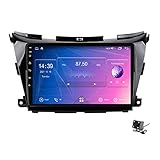 ZCHBSM 2 Din Autoradio Kompatibel mit Apple Carplay, 9'' IPS Touchscreen-BT...