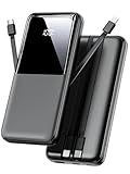 Power Bank 26800mAh, Tragbares Ladegerät mit 3 Anschlüssen & 2...