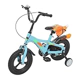 HUOMMGS Kinderfahrrad 12 Zoll Upgraded Kinder Fahrrad mit Stützrädern &...