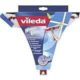 Vileda Profi Fensterwischer 2in1, Fensterabzieher und Einwascher mit...