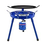 3in1 Camping Gasgrill mit 3 Anschlussmöglichkeiten (Kartuschen oder...